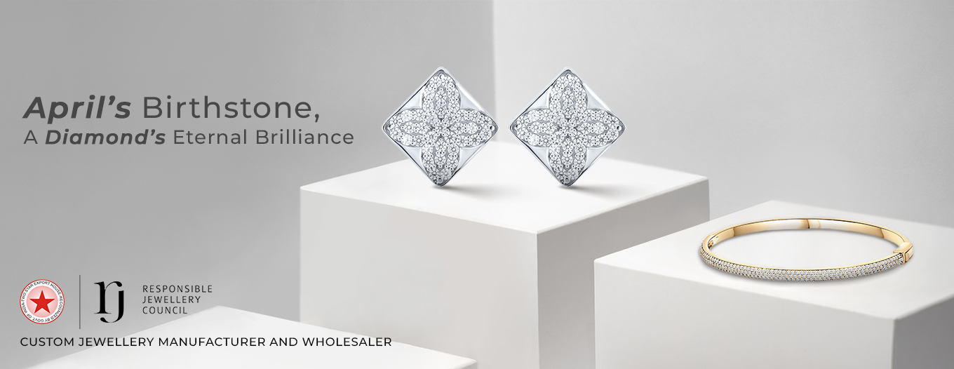 April Birthstone  jewellery collection