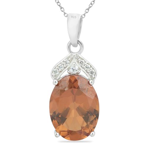  925 STERLING SILVER NANO ZULTANITE STONE PENDANT