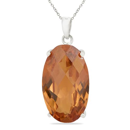 BUY 925 STERLING SILVER  NANO ZULTANITE BIG STONE PENDANT