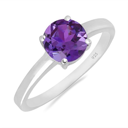 925 SILVER SYNTHETIC ALEXANDERITE GEMSTONE RING