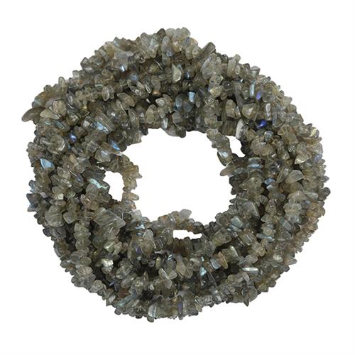 BUY 925 SILVER NATURAL LABRADORITE GEMSTONE NUGGET NECKLACE