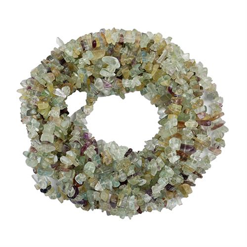 BUY 925 SILVER NATURAL FLUORITE GEMSTONE NUGGETS NECKLACE