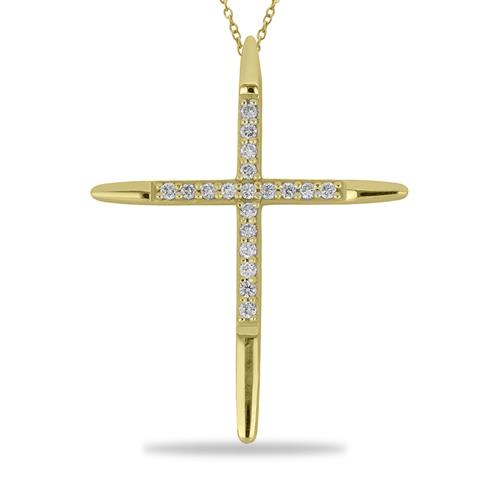 BUY DIAMOND DOUBLE CUT GEMSTONE PENDANT IN 14K GOLD