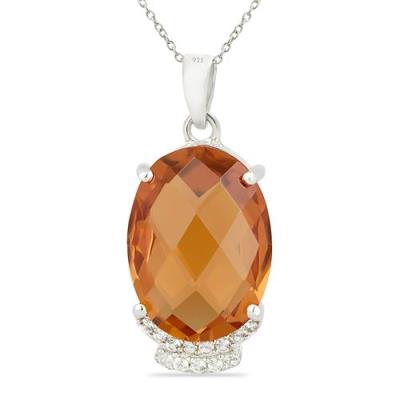 BUY 925 SILVER NANO ZULTANITE GEMSTONE BIG STONE PENDANT