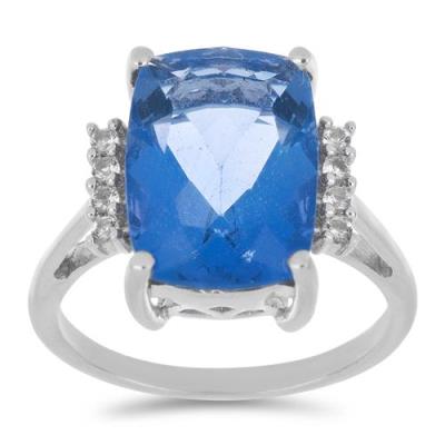 BUY STERLING SILVER COLOUR CHANGE FLOURITE GEMSTONE BIG STONE RING