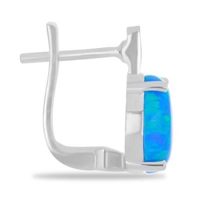 STERLING SILVER BLUE ETHIOPIAN OPAL EARRINGS – WHOLESALE GEMSTONE JEWELRY SUPPLIER