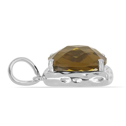 BUY STERLING SILVER STYLISH NANO ZULTANITE GEMSTONE PENDANT