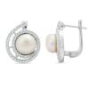 BUY NATURAL PEARL GEMSTONE EARRINGS IN 925 SILVER