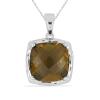 BUY STERLING SILVER STYLISH NANO ZULTANITE GEMSTONE PENDANT