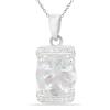 BUY ROSE QUARTZ GEMSTONE CLASSIC PENDANT IN 925 SILVER