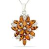 BUY 925 SILVER STYLISH MADEIRA CITRINE STONE PENDANT