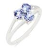 BUY GENUINE TANZANITE GEMSTONE RING IN STERLING SILVER