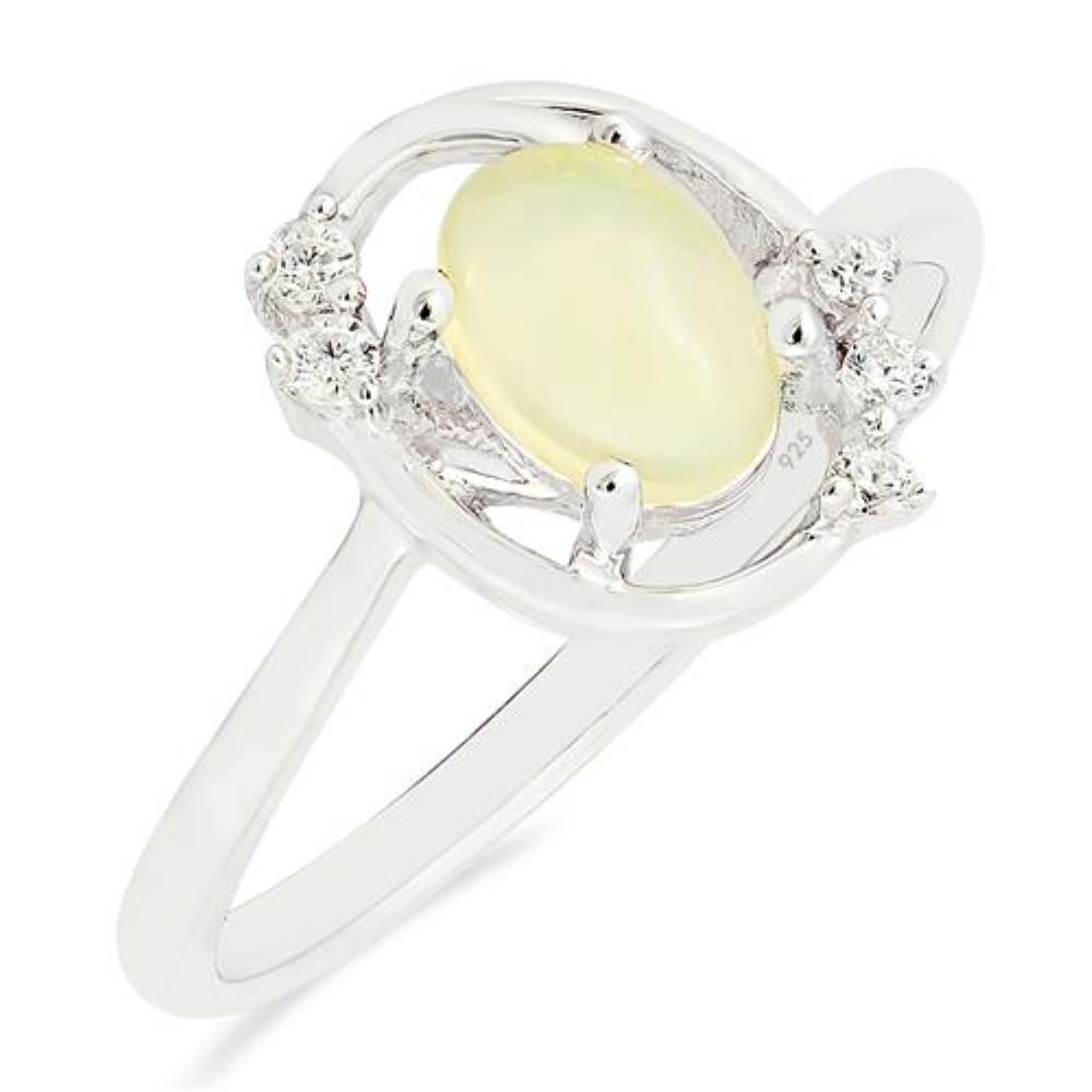 BUY 925 SILVER NATURAL ETHIOPIAN OPAL UNIQUE RING