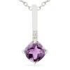 BUY 925 SILVER BRAZILIAN AMETHYST GEMSTONE CLASSIC PENDANT