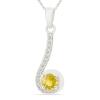 BUY NATURAL CITRINE GEMSTONE PENDANTS IN 925 STERLING SILVER