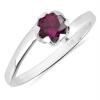 BUY 925 SILVER REAL RHODOLITE GEMSTONE RING