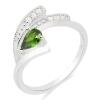 BUY REAL CHROME DIOPSIDE GEMSTONE CLASSIC RING IN 925 SILVER