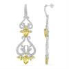 BUY REAL CITRINE GEMSTONE STYLISH EARRINGS IN 925 STERLING SILVER – BULK JEWELRY SUPPLIER JEWELPIN