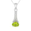 BUY 925 SILVER NATURAL PERIDOT GEMSTONE PENDANT