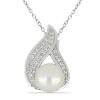 BUY 925 SILVER NATURAL WHITE PEARL GEMSTONE PENDANT