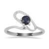 BUY BLUE SAPPHIRE GEMSTONE CLASSIC RING IN 925 SILVER