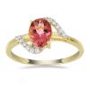 BUY 14K GOLD RUBELLITE GEMSTONE CLASSIC RING