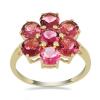 BUY 14K GOLD NATURAL RUBELLITE GEMSTONE STYLISH RING