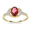 BUY 14K GOLD NATURAL RUBELLITE GEMSTONE CLASSIC RING