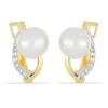 BUY 925 STERLING SILVER GOLD PLATED FRESHWATER PEARL EARRINGS – BULK SUPPLIER USA & EUROPE | JEWELPIN