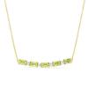BUY STERLING SILVER REAL PERIDOT GEMSTONE NECKLACE