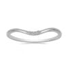 BUY 925 SILVER WHITE DOUBLE CUT DIAMOND GEMSTONE  RING