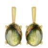 BUY 925 SILVER NATURAL LABRADORITE GEMSTONE BIG STONE EARRINGS