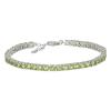 925 SILVER REAL PERIDOT GEMSTONE BRACELET