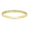 BUY NATURAL WHITE DIAMOND GEMSTONE  14K GOLD CLASSIC RING