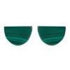 BUY STERLING SILVER NATURAL MALACHITE GEMSTONE EARRINGS