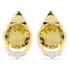 BUY REAL CITRINE GEMSTONE CLASSIC EARRINGS IN 925 SILVER