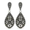 BUY AUSTRIAN MARCASITE STYLISH  EARRINGS IN 925 STERLING SILVER