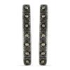 BUY AUSTRIAN MARCASITE GEMSTONE EARRINGS IN STERLING SILVER 
