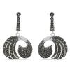 BUY AUSTRIAN MARCASITE GEMSTONE STYLISH EARRINGS IN 925 SILVER 