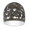 BUY 925 STERLING SILVER NATURAL AUSTRIAN MARCASITE GEMSTONE STYLISH RING