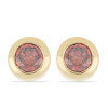 BUY 14K GOLD NATURAL GARNET GEMSTONE EARRINGS 