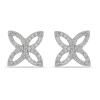 BUY DIAMOND DOUBLE CUT GEMSTONE 14K GOLD EARRINGS 