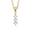 BUY NATURAL DIAMOND DOUBLE CUT PENDANT IN 14K GOLD 
