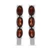BUY REAL GARNET GEMSTONE EARRINGS IN 925 STERLING SILVER – BULK JEWELRY SUPPLIER | JEWELPIN