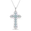 BUY NATURAL APATITE GEMSTONE PENDANT IN STERLING SILVER
