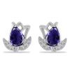BUY 925 SILVER NATURAL IOLITE GEMSTONE EARRINGS – WHOLESALE SUPPLIER | JEWELPIN