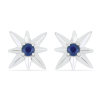 BUY 925 SILVER STARS EARRINGS WITH BLUE KYANITE GEMSTONE – WHOLESALE JEWELRY EXPORTER