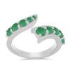 BUY 925 SILVER WITH EMERALD GEMSTONE RING