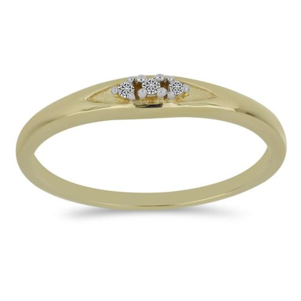 BUY DIAMOND ACCENT RING IN 925 SILVER