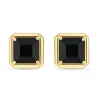 BUY BLACK ONYX GEMSTONE EARRING IN 14K GOLD